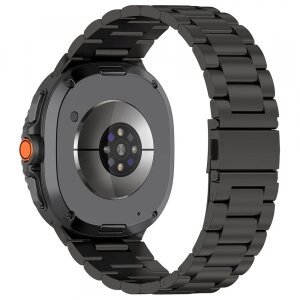 Curea Techsuit W010 pentru Samsung Galaxy Watch 8 Classic / Watch8 44mm / Watch 8 40mm, Neagra