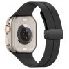 Curea Techsuit W011 pentru Apple Watch 49mm / 46mm / 45mm / 44mm / 42mm Series, Neagra