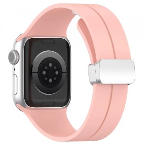 Curea Techsuit W011 pentru Apple Watch 49mm / 46mm / 45mm / 44mm / 42mm Series, Roz