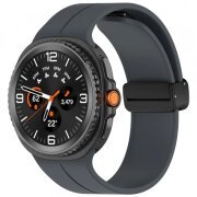 Curea Techsuit W011 pentru Samsung Galaxy Watch 8 Classic / Watch8 44mm / Watch 8 40mm, Gri