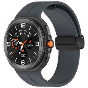 Curea Techsuit W011 pentru Samsung Galaxy Watch 8 Classic / Watch8 44mm / Watch 8 40mm, Gri