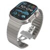 Curea Techsuit W012 pentru Apple Watch 42mm / 41mm / 40mm / 38mm Series, Argintie