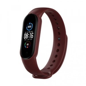 Curea Techsuit W013 pentru Xiaomi Band / Amazfit Band Series, Rosie
