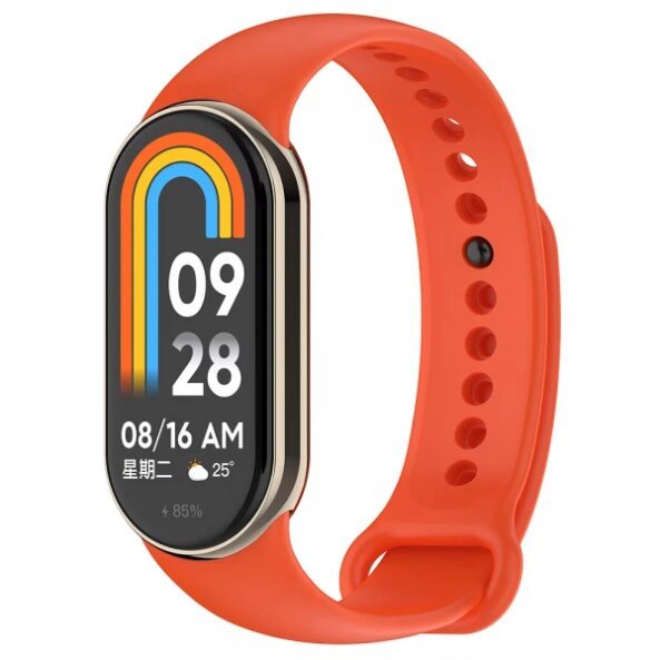 Curea Techsuit W014 pentru Xiaomi Smart Band 9 / 8, Coral