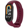 Curea Techsuit W014 pentru Xiaomi Smart Band 9 / 8, Rosie Inchis