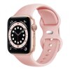 Curea Techsuit W031 pentru Apple Watch 42mm / 41mm / 40mm / 38mm Series, Roz Deschis