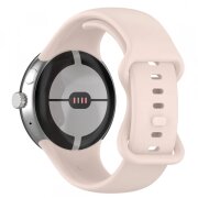 Curea Techsuit W031 pentru Google Pixel Watch 3 41mm / Watch 2 / Watch, Roz Deschis
