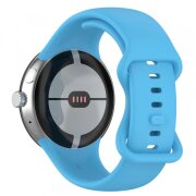 Curea Techsuit W031 pentru Google Pixel Watch 3 45mm, Bleu