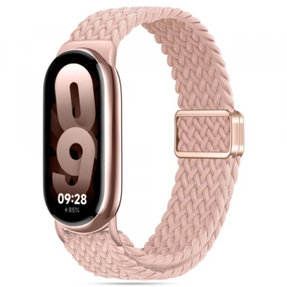 Curea Techsuit W032 pentru Xiaomi Smart Band 9 / 8, Roz