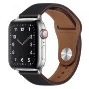 Curea Techsuit W033 pentru Apple Watch 42mm / 41mm / 40mm / 38mm Series, Neagra