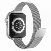 Curea Techsuit W034 pentru Apple Watch 42mm / 41mm / 40mm / 38mm Series, Argintie