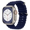 Curea Techsuit W038 pentru Apple Watch 42mm / 41mm / 40mm / 38mm Series, Albastra Inchis