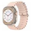 Curea Techsuit W038 pentru Apple Watch 42mm / 41mm / 40mm / 38mm Series, Roz