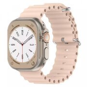 Curea Techsuit W038 pentru Apple Watch 42mm / 41mm / 40mm / 38mm Series, Roz