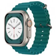 Curea Techsuit W038 pentru Apple Watch 42mm / 41mm / 40mm / 38mm Series, Verde