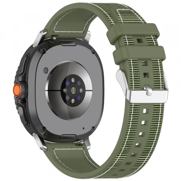 Curea Techsuit W051 pentru Samsung Galaxy Watch 8 Classic / Watch8 44mm / Watch 8 40mm, Verde