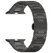 Curea Techsuit W052 pentru Apple Watch 42mm / 41mm / 40mm / 38mm Series, Neagra