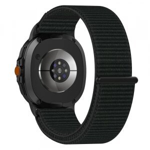 Curea Techsuit W054 pentru Samsung Galaxy Watch 8 Classic / Watch8 44mm / Watch 8 40mm, Neagra