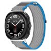 Curea Techsuit W054 pentru Samsung Galaxy Watch Ultra, Albastra Gri