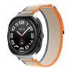 Curea Techsuit W054 pentru Samsung Galaxy Watch Ultra, Portocalie Bej
