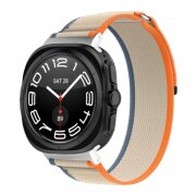 Curea Techsuit W054 pentru Samsung Galaxy Watch Ultra, Portocalie Bej