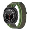 Curea Techsuit W054 pentru Samsung Galaxy Watch Ultra, Verde Inchis Gri