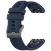 Curea Techsuit W060 pentru Garmin Watch Fenix / Forerunner Series, 22mm, Bleumarin