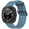 Curea Techsuit W062 pentru Samsung Galaxy Watch Ultra, Turcoaz