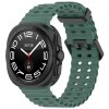 Curea Techsuit W062 pentru Samsung Galaxy Watch Ultra, Verde