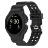 Curea Techsuit W065 pentru Google Pixel Watch 3 41mm / Watch 2 / Watch, Neagra