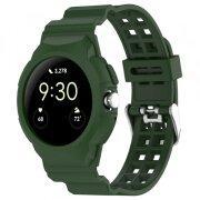 Curea Techsuit W065 pentru Google Pixel Watch 3 41mm / Watch 2 / Watch, Verde