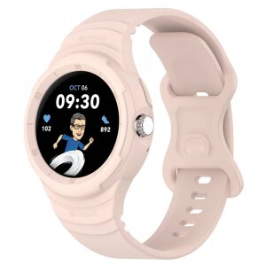 Curea Techsuit W066 pentru Google Pixel Watch 3 41mm / Watch 2 / Watch, Roz