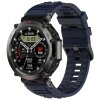 Curea Techsuit W067 pentru Amazfit T-Rex Ultra, Bleumarin
