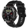 Curea Techsuit W067 pentru Amazfit T-Rex Ultra, Neagra