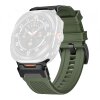 Curea Techsuit W068 pentru Samsung Galaxy Watch Ultra, Verde Neagra