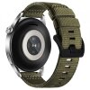 Curea Techsuit W070 pentru Samsung Galaxy Watch / Huawei Watch Series, 20mm, Verde Inchis
