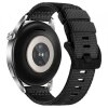Curea Techsuit W070 pentru Samsung Galaxy Watch / Huawei Watch Series, 22mm, Neagra