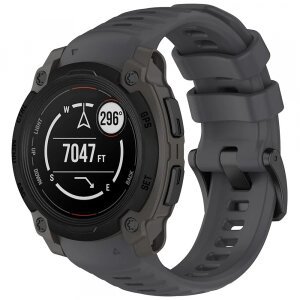 Curea Techsuit W076 pentru Garmin Instinct E 45mm, Gri