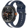 Curea Techsuit W078 pentru Samsung Galaxy Watch 8 Classic / Watch8 44mm / Watch 8 40mm, Bleumarin