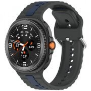 Curea Techsuit W078 pentru Samsung Galaxy Watch 8 Classic / Watch8 44mm / Watch 8 40mm, Gri