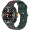 Curea Techsuit W078 pentru Samsung Galaxy Watch 8 Classic / Watch8 44mm / Watch 8 40mm, Verde Inchis