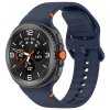 Curea Techsuit W079 pentru Samsung Galaxy Watch 8 Classic / Watch8 44mm / Watch 8 40mm, Bleumarin