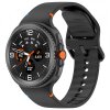 Curea Techsuit W079 pentru Samsung Galaxy Watch 8 Classic / Watch8 44mm / Watch 8 40mm, Neagra