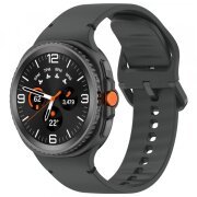 Curea Techsuit W079 pentru Samsung Galaxy Watch 8 Classic / Watch8 44mm / Watch 8 40mm, Neagra Grafit