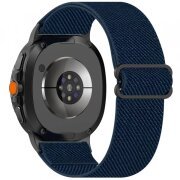 Curea Techsuit W080 pentru Samsung Galaxy Watch 8 Classic / Watch8 44mm / Watch 8 40mm, Albastra Inchis