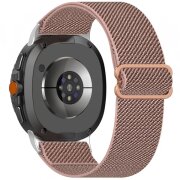 Curea Techsuit W080 pentru Samsung Galaxy Watch 8 Classic / Watch8 44mm / Watch 8 40mm, Roz