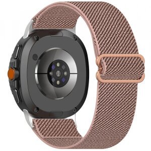 Curea Techsuit W080 pentru Samsung Galaxy Watch 8 Classic / Watch8 44mm / Watch 8 40mm, Roz