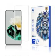 Folie de protectie Ecran Privacy Lito pentru Huawei P60 / P60 Pro, Sticla Securizata, UV Glue, 3D, Transparenta