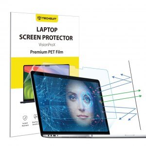 Folie Protectie Ecran Anti Blue Light Techsuit VisionProX pentru Apple MacBook Air M3 15inch (2024) / Air M2 15inch (2023), Plastic