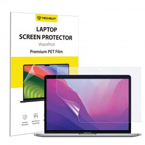 Folie Protectie Ecran Matte Anti Blue Light Techsuit VisionProX pentru Apple MacBook Pro 13inch (2022) / (2020) / (2019) / (2018) / (2016), Plastic
